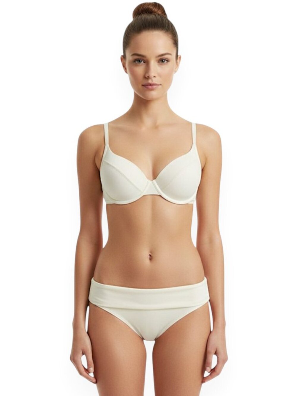 Swim Systems Ivory Coast 2 Piece Bikini NWT New DD Cup Underwire Top - L Bottoms